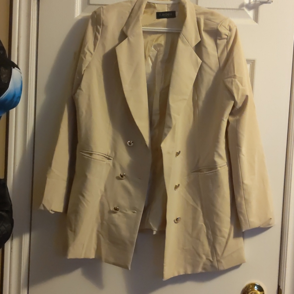 Beige blazer